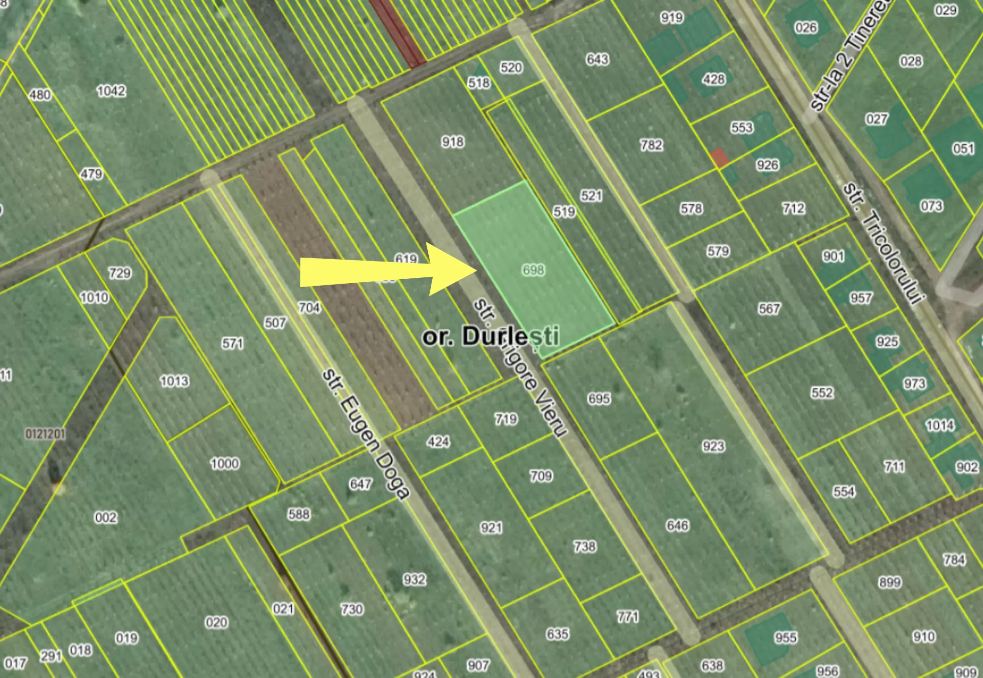 str. Grigore Vieru, Durlești, mun. Chișinău